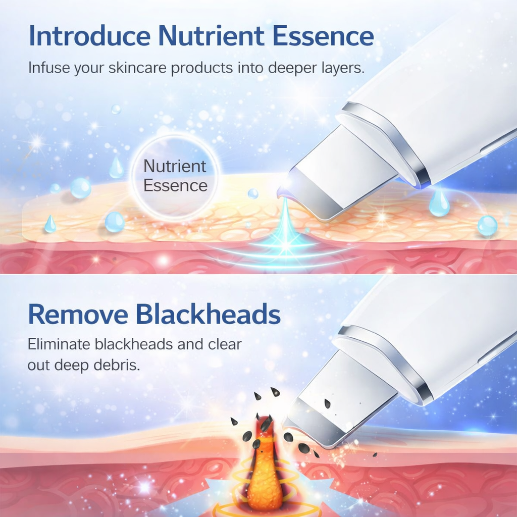 PoreSonic™ - Ultrasonic Skin Scrubber
